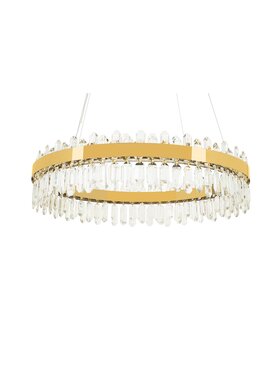 MIAhome MIAhome Lampa wisząca AMIRA 100 złota Złoty