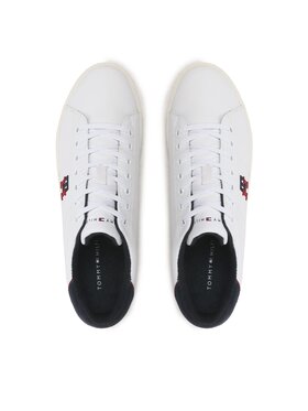 Tommy Hilfiger Tenisice Core Vulc Varsity Monogram FM0FM04350 Bijela