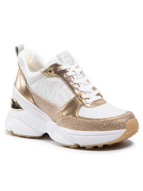 MICHAEL Michael Kors MICHAEL Michael Kors Sneakersy Mickey Trainer 43R1MKFS3D Biela
