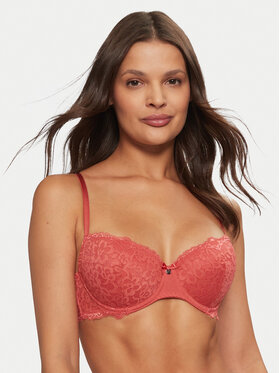 Hunkemöller Hunkemöller Podprsenka s kosticami Marine 206320 Červená