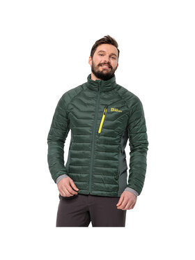 Jack Wolfskin Jack Wolfskin Giacca di transizione Jack Wolfskin Routeburn Pro Ins Jacket Verde Regular Fit