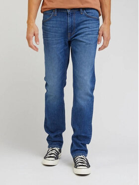 Lee Lee Jeansy DAREN ZIP FLY Niebieski Straight Fit