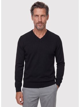 Pako Lorente Pako Lorente Sweter P26WB-2X-003 Czarny Straight Fit