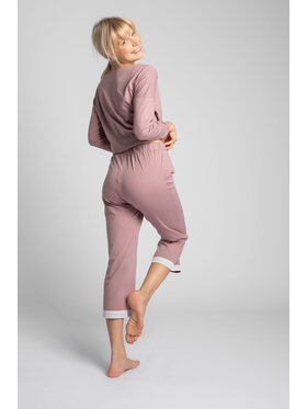 LaLupa LaLupa Pantalone del pigiama LA041 Viola Comfortable Fit