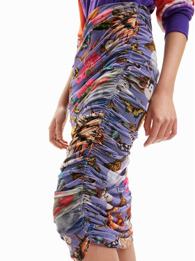 Desigual Midi Krilo Vila 23SWFK11 Pisana Slim Fit