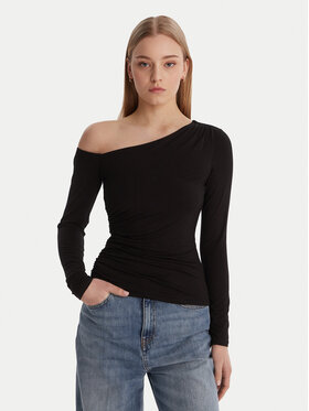 Guess Guess Bluzka W6RP02 KC1J2 Czarny Regular Fit