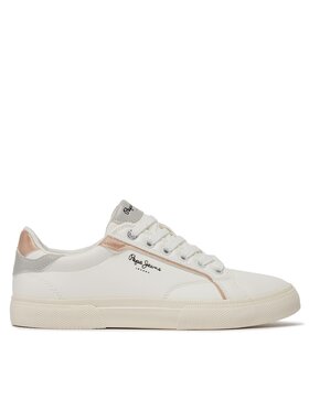 Pepe Jeans Pepe Jeans Сникърси Kenton Mix W PLS31560 Бял