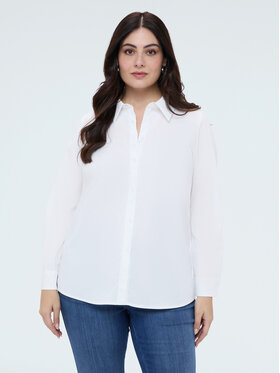 Fiorella Rubino Fiorella Rubino Camicia 5027T001431N011 Bianco A-Line Fit