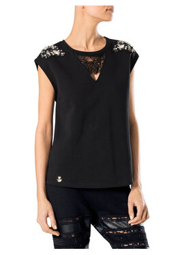 PHILIPP PLEIN PHILIPP PLEIN Felpa 30749 Nero Regular Fit