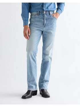 Wrangler Wrangler Jeansy WRANCHER Niebieski Bootcut Fit