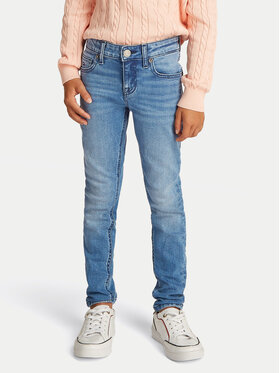 Tommy Hilfiger Tommy Hilfiger Džínsy Nora KG0KG08403 Modrá Skinny Fit