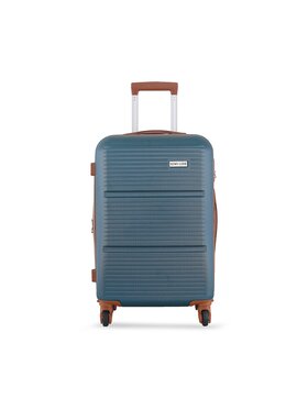 Semi Line Semi Line Valigia rigida piccola T5585-3 Turchese