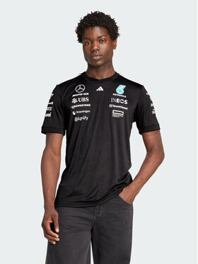 adidas adidas T-Shirt 148141 Czarny Regular Fit