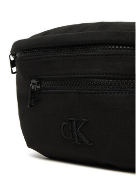 Calvin Klein Jeans Torba Za Okoli Pasu Moleskin IU0IU00671 Črna