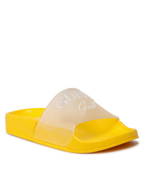 Guess Guess Pantoletten Dina FI6DIN ELE19 Gelb