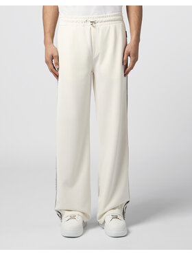 PHILIPP PLEIN PHILIPP PLEIN Teplákové kalhoty 29716 Bílá Jogger Fit