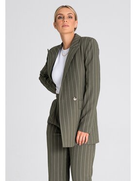 FIGL FIGL Marynarka M951 Khaki Regular Fit