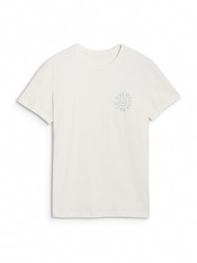4F 4F T-Shirt A NEW ROAD AHEAD Bílá Regular Fit