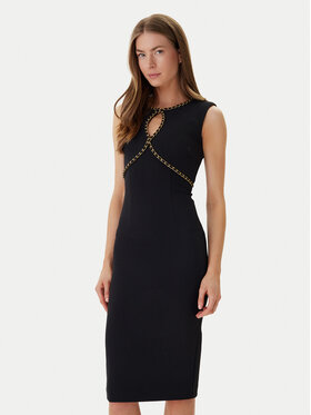 Marciano Guess Marciano Guess Φόρεμα κοκτέιλ 6RGK18 9373Z Μαύρο Regular Fit