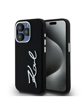 KARL LAGERFELD KARL LAGERFELD Etui na telefon iPhone 15 Pro Max Czarny