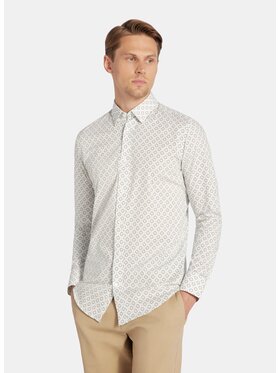 Pako Lorente Pako Lorente Koszula P25WF-1X-021 Biały Slim Fit