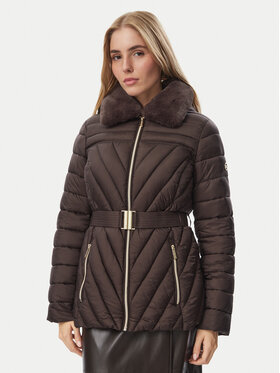 MICHAEL Michael Kors MICHAEL Michael Kors Giubbotto invernale 77A6945M42 Marrone scuro Slim Fit