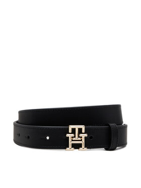 Tommy Hilfiger Tommy Hilfiger Damengürtel Th Logo 2.5 AW0AW17248 Schwarz