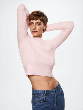 Mango Mango Sweater Rosa 37003865 Rózsaszín Regular Fit
