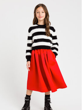 TWINSET TWINSET Sweter 232GJ3680 Biały Regular Fit