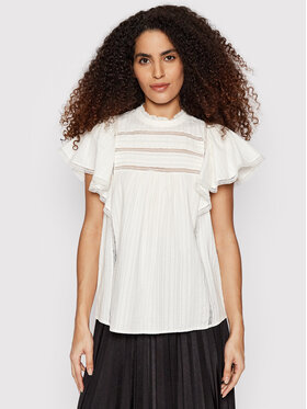 TWINSET TWINSET Halenka 221TP2282 Bílá Regular Fit