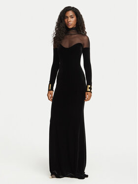 Elisabetta Franchi Elisabetta Franchi Večerní šaty AB-R29-67E2-V690 Černá Slim Fit