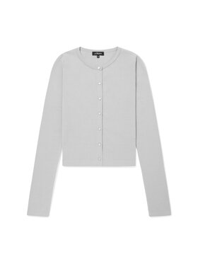 La Mania La Mania Sweter FABIO Szary Classic Fit