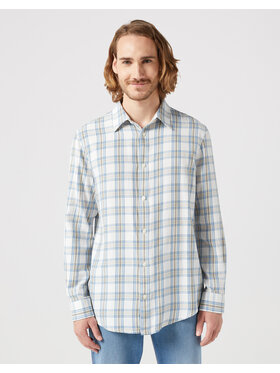 Wrangler Wrangler Koszula LS 1 PKT SHIRT Kolorowy Regular Fit