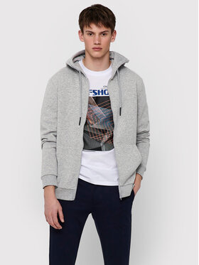 Only & Sons Only & Sons Bluză Ceres 22018684 Gri Regular Fit