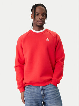 adidas adidas Bluză Trefoil Essentials KC8983 Roșu Regular Fit