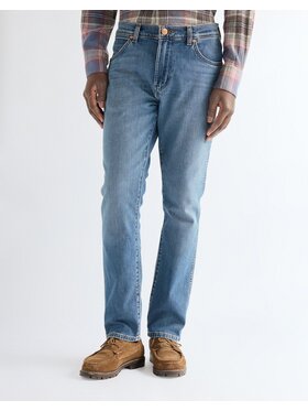 Wrangler Wrangler Jeansy LARSTON Niebieski Slim Fit