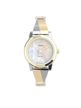 Timex Timex Ročna ura Fashion TW2V51100 Srebrna