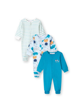 minoti minoti Pajac 31BABYPACK7 Kolorowy Regular Fit