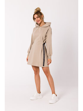Made of Emotion Made of Emotion Vestito da giorno M730 Beige Premium Fit