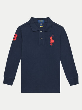 Polo Ralph Lauren Polo Ralph Lauren Тениска с яка и копчета 322703636044 Тъмносин Regular Fit