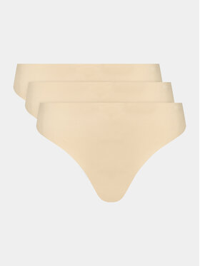 HUGO Hugo Set di 3 culotte classiche 50495891 Beige