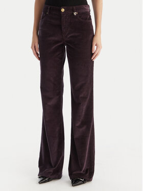 PINKO PINKO Stoffhose Old Velvet 105662 A2WS Violett Regular Fit