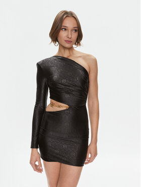 Elisabetta Franchi Elisabetta Franchi Abito da cocktail AB-436-37E2-V450 Nero Slim Fit