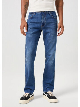Wrangler Wrangler Jeansy GREENSBORO Niebieski Regular Fit