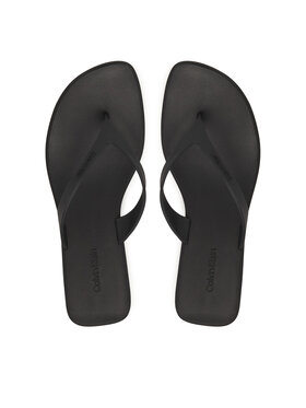 Calvin Klein Calvin Klein Žabky Flip Flop Kitten Heel Thong Tpu HW0HW02965 Čierna