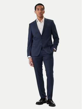 HUGO HUGO Oblek Henry/Getlin232X 50558069 Tmavomodrá Slim Fit