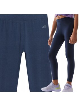 4F 4F Leggings 4FJWSS24TTIGF130-31S Blu scuro