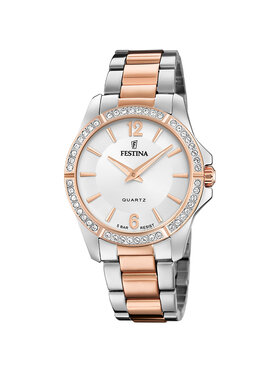 Festina Festina Zegarek F20595-1 Różowe złoto
