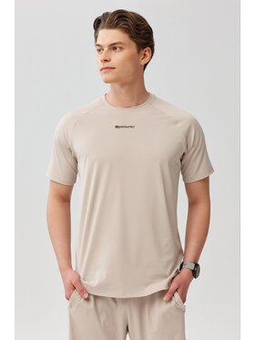 ROUGH RADICAL ROUGH RADICAL Koszulka techniczna PROOF TEE Beżowy Reglan Fit