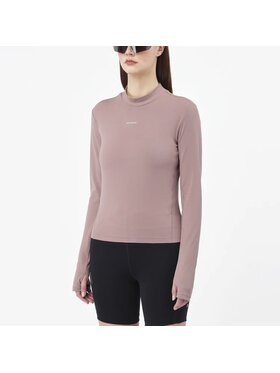 Salomon Salomon Koszulka techniczna SHAKEout BLISS W Brązowy Slim Fit